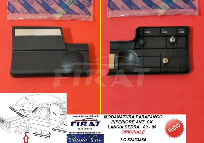 MODANATURA PARAFANGO LANCIA DESRA INF.ANT.SX (82433464)
